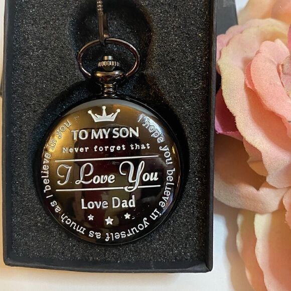 Memory present to my Son Packet watch I love you - Picture 4 of 7